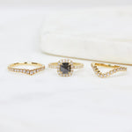 18ct yellow gold diamond wedding ring women